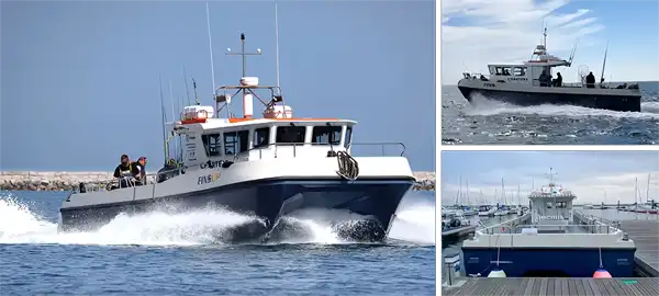 Charter Boat 'Fins-up'