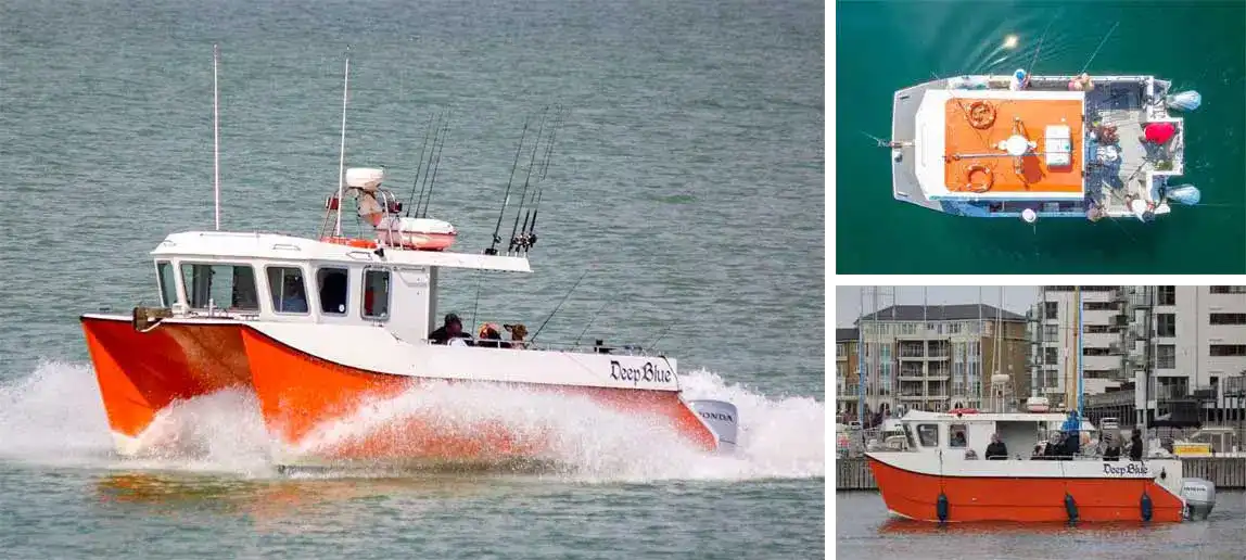 Simon Logan's Charter Boat 'Deep Blue'