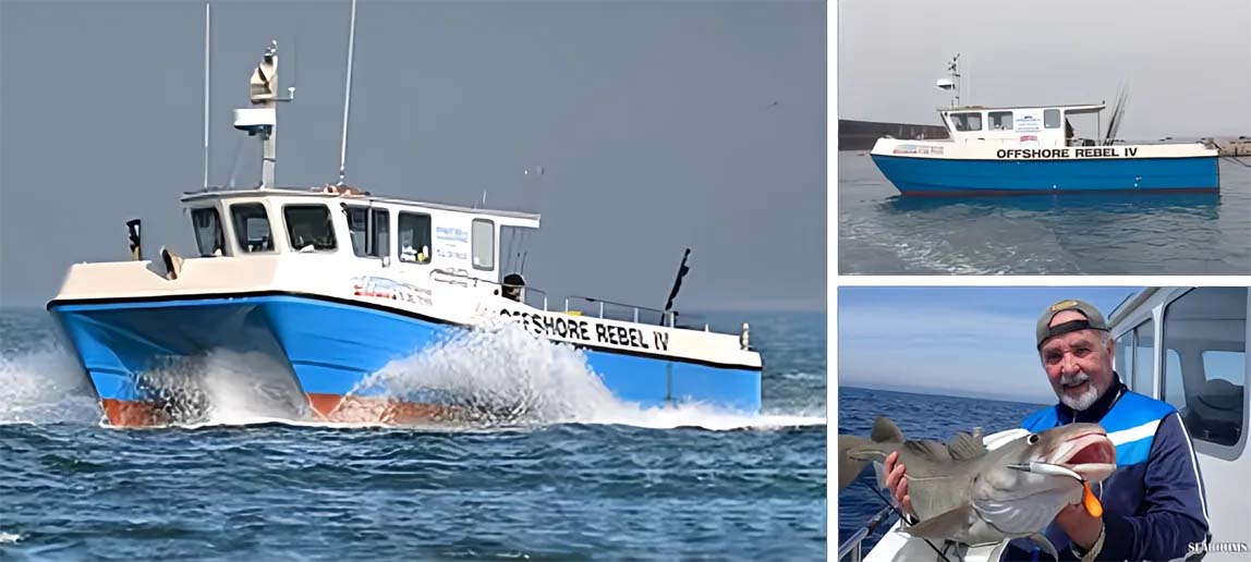 jamie pullin's Charter Boat 'Offshore Rebel IV'
