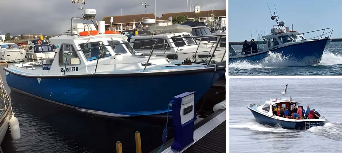 Malcolm Jones's Charter Boat 'Sea Angler II'