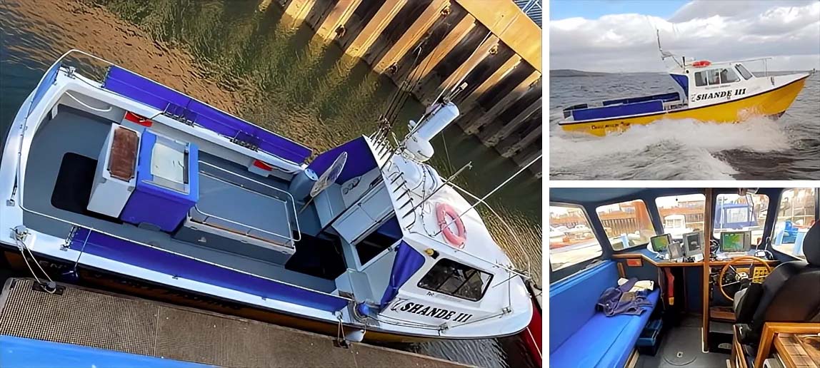 Jamie Strong's Charter Boat 'Shande 3'