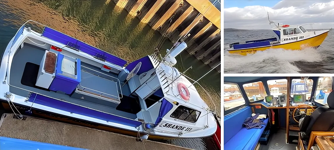 Jamie Strong's Charter Boat 'Shande 3'