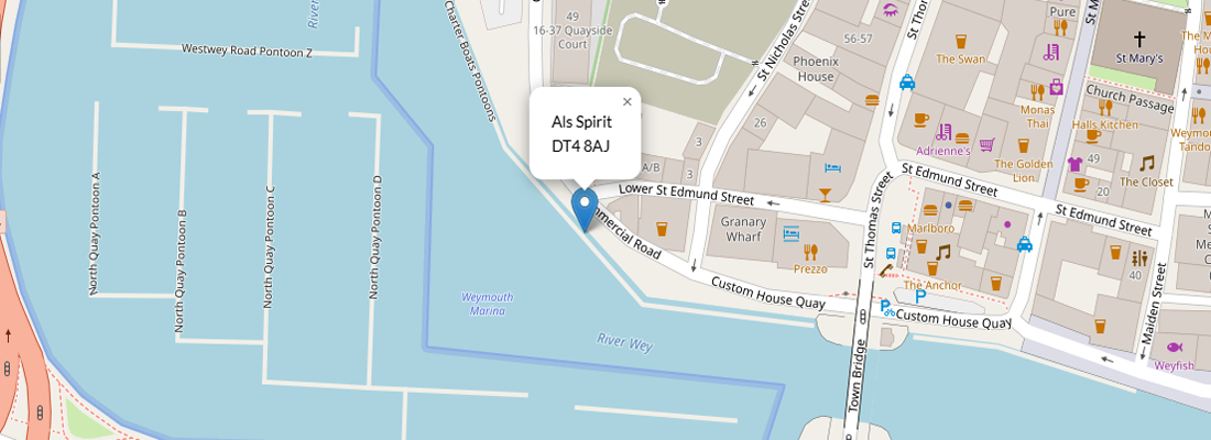 Adrian Brown's Charter Boat 'Als Spirit'