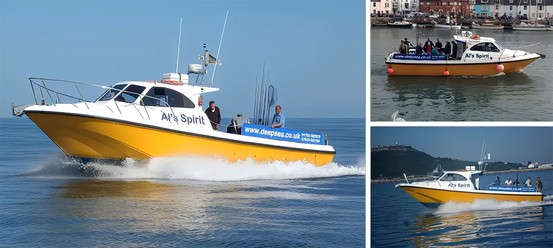 Adrian Brown's Charter Boat 'Als Spirit'