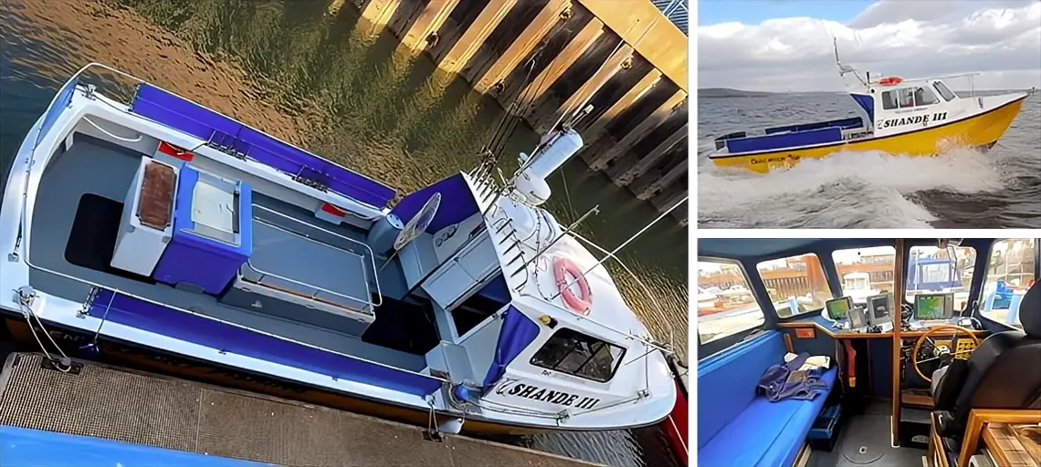Jamie Strong's Charter Boat 'Shande 3'